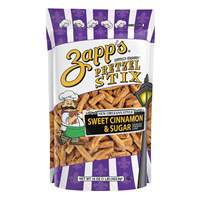 New from Zapp’s -- Big Cheezy Kettle Potato Chips, and Sweet Cinnamon & Sugar Pretzel Stix. Source: Utz Brands, Inc.