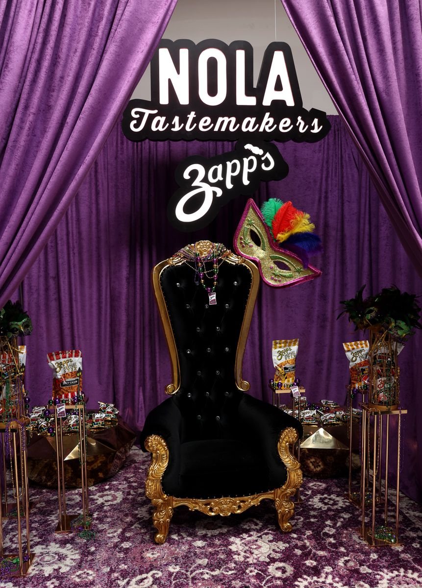 トップス 700FILL Embroidered Small Payment Logo Utz Brands, Inc. - Zapp's® Brings Bold Flavor to New Orleans for
