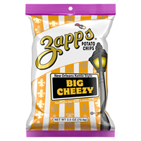 2.5 oz Zapp’s Brand Big Cheezy Potato Chips