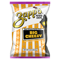 8 oz Zapp’s Brand Big Cheezy Potato Chips
