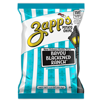 1.5 oz Zapp’s Brand Bayou Blackened Ranch Potato Chips