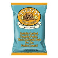 2 oz Dirty Brand Maui Onion Potato Chips