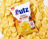 Try the new Utz Mike’s Hot Hot Honey Potato Chips – act quickly, they’re only available for a limited time! Source: Utz Brands, Inc.