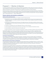 Proposal 1 - Election of directors