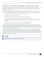 Proposal 3 - Ratification of Selection of Independent Auditor