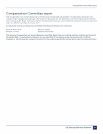 Compensation Committee Report
