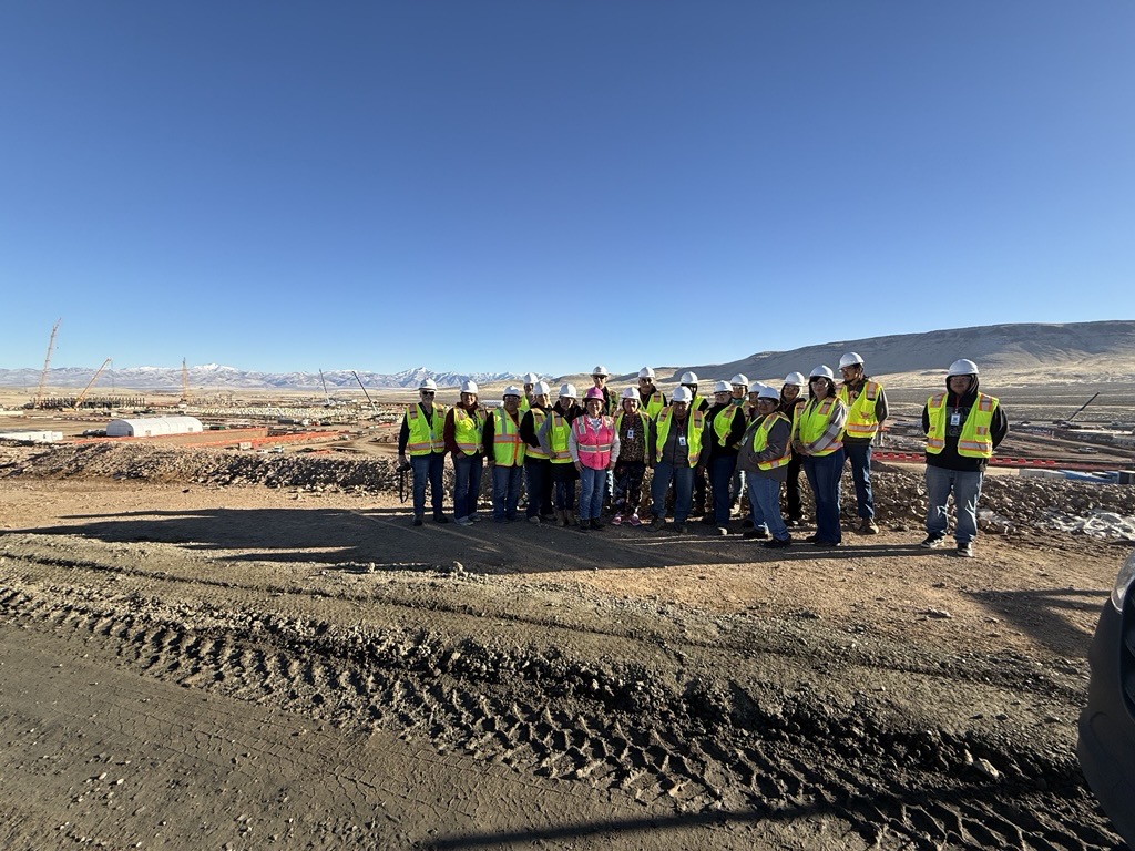 As part of the Process Plant Fundamentals Training course, a tour of Thacker Pass was provided. 