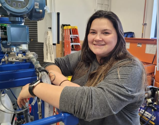 Abby Loya, Instrumentation and Electrical Systems Instructor at Great Basin College led instruction for Lithium Americas’ Process Plant Training Course.
