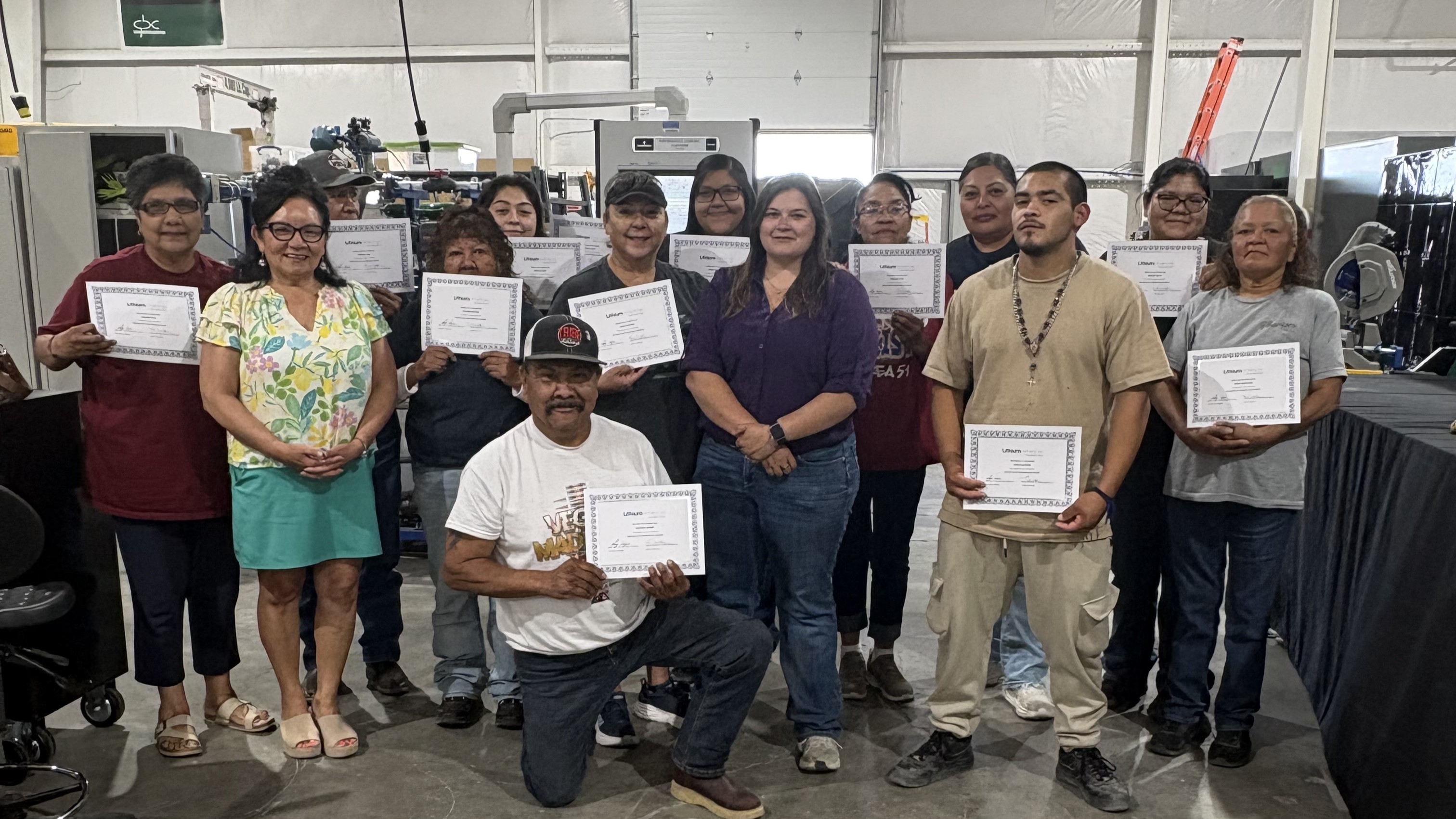 Training course group photo