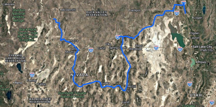 Superload Route Map